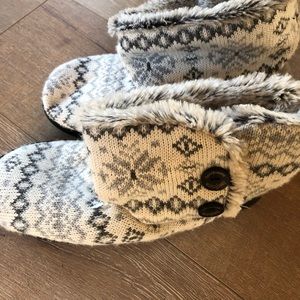 Dearfoams slipper boots